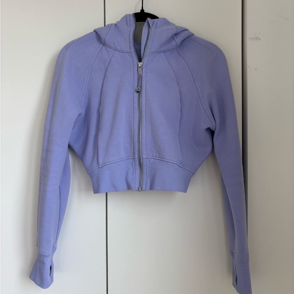 lululemon athletica Purple Zip-Up Hoodie